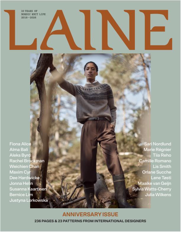 Laine Magazine Special Anniversary Issue - 10 Years of Nordic Knit Life) (2026)