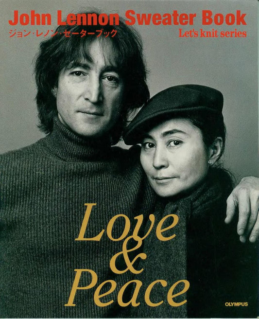 Let's Knit Series NV3736 - John Lennon Sweater Book Love & Peace (1998)