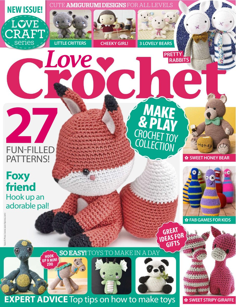 Love Crochet - Cute Amigurumi Design For All Levels (English)