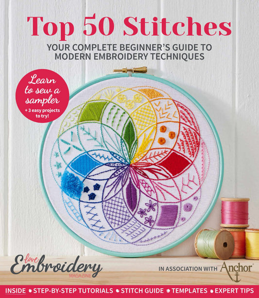 Love Embroidery Specials - Top 50 Stitches (2022)