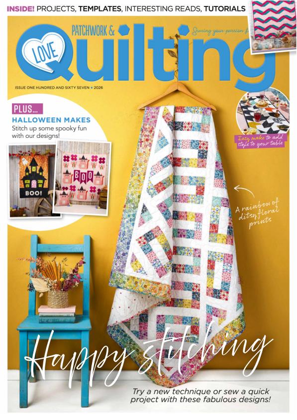 Love Patchwork Quilting - Issue 167 2026