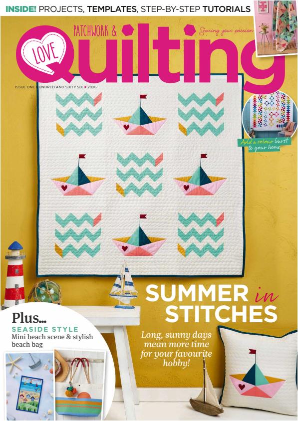 Love Patchwork & Quilting - Issue 166, 2026