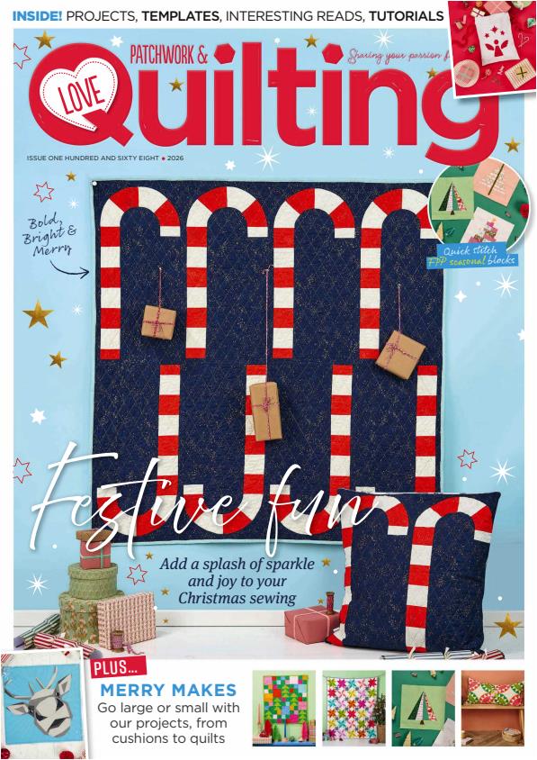 Love Patchwork & Quilting - Issue 168, 2026