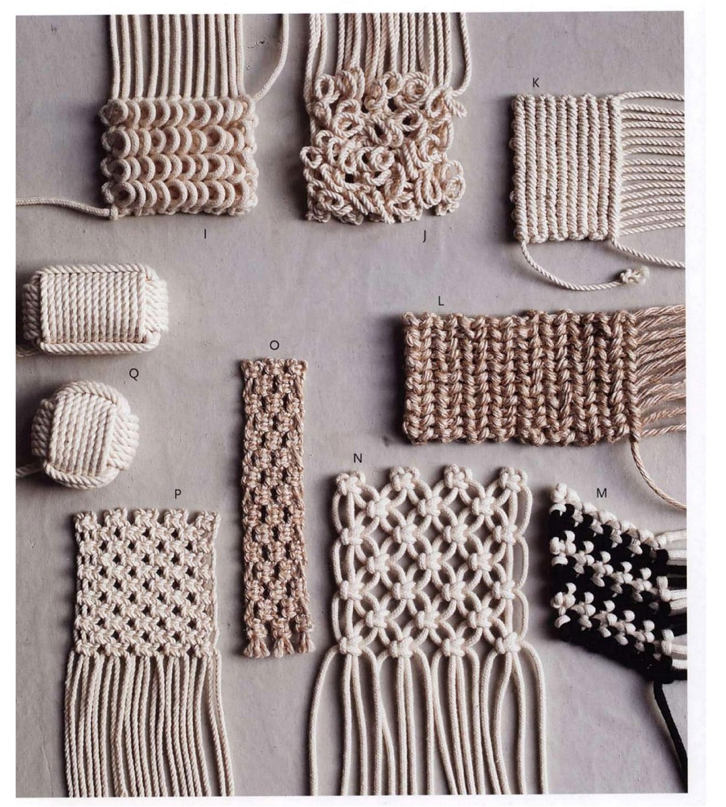 Macrame Lace Knot Design - Macrame Accessories and Bags (Sawa Matsuda) (2018)