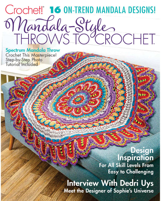 Mandala Style Throw to Crochet