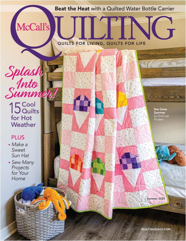 McCall's Quilting (2025) Summer