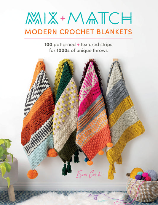 Mix and Match Modern Crochet Blanket (Esme Crick) (2023)