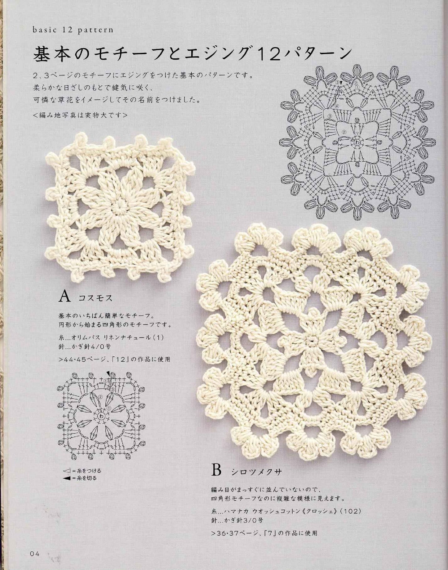 Crochet Motif and Edging