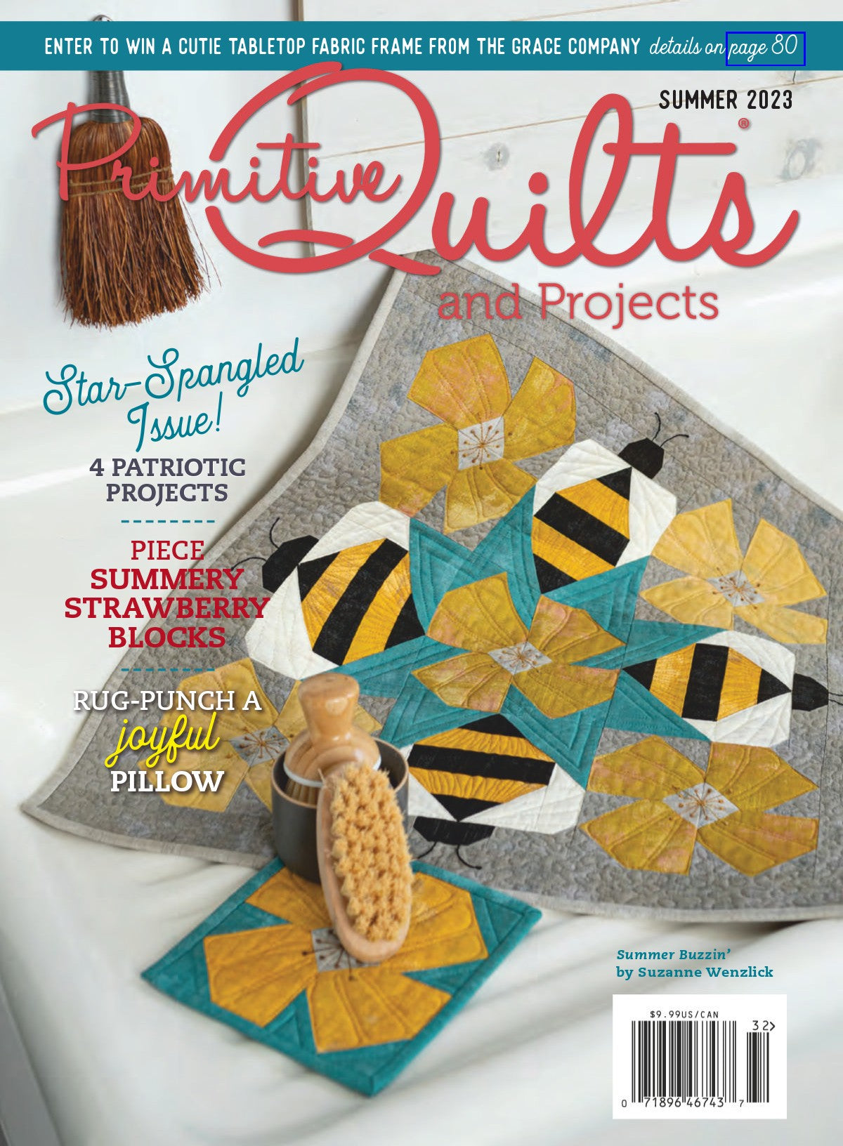 Primitive Quilts and Projects Magazine - Full Year 2023 Collection (4 Issues)