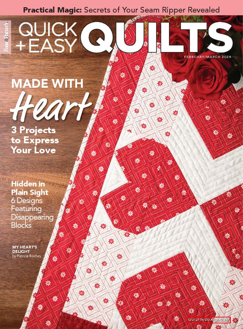 Quick + Easy Quilts Feb-Mar (2024)