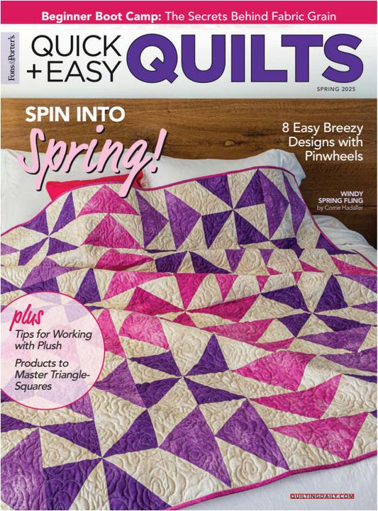Quick + Easy Quilts (2025) Spring