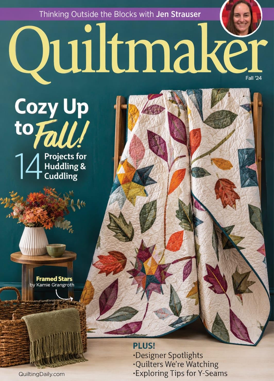 Quilt Maker - Autumn Patchwork Creations Featuring Star Block Designs