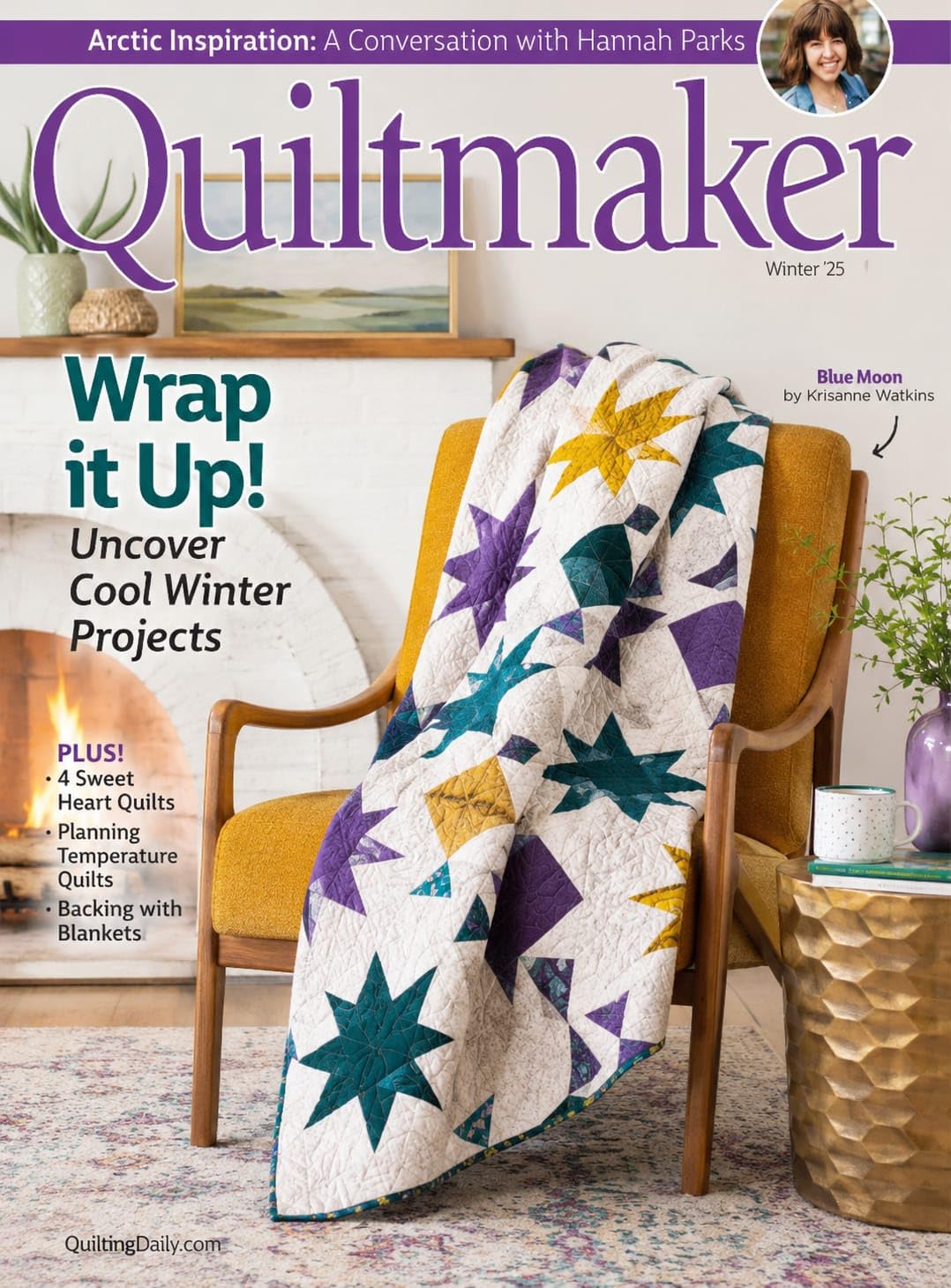 Quilt Maker - Winter Quilting Inspirations Featuring Cozy Seasonal Projects