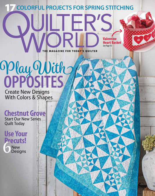 Quilter's World - Play With Opposites