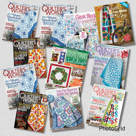 Quilter's World (2023) Full Year Collection (9 Issues)