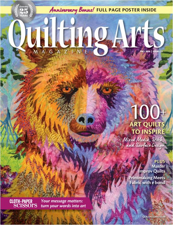 Quilting Arts Magazine - Issue 131, Fall 2026