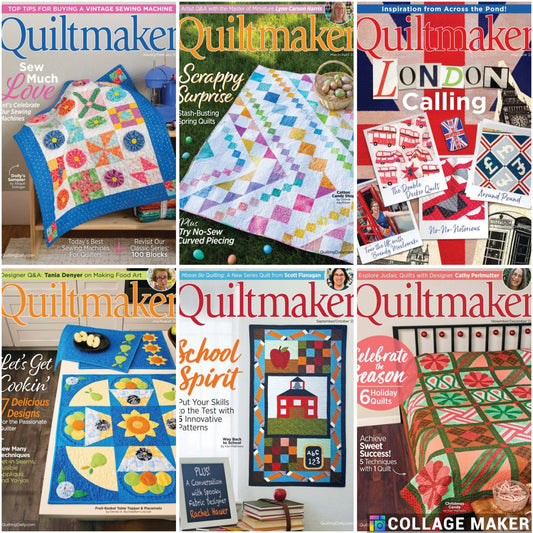 Quiltmaker (2023) Full Year Collection (6 Issues)