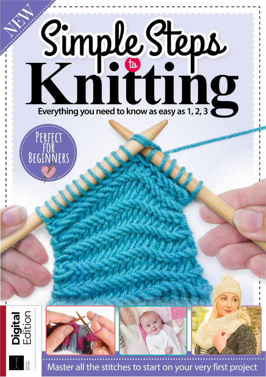 Simple Steps to Knitting - 8th Edition, 2025