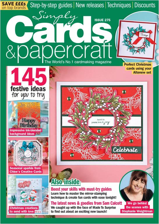 Simply Cards & Papercraft - Issue 275, 2025