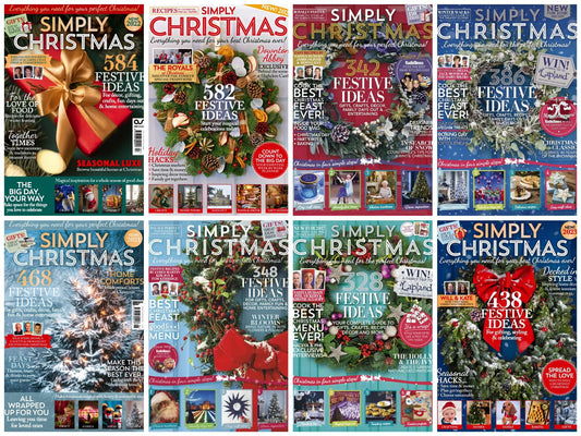 Simply Christmas (2017-2014) (8 Issues Bundled)