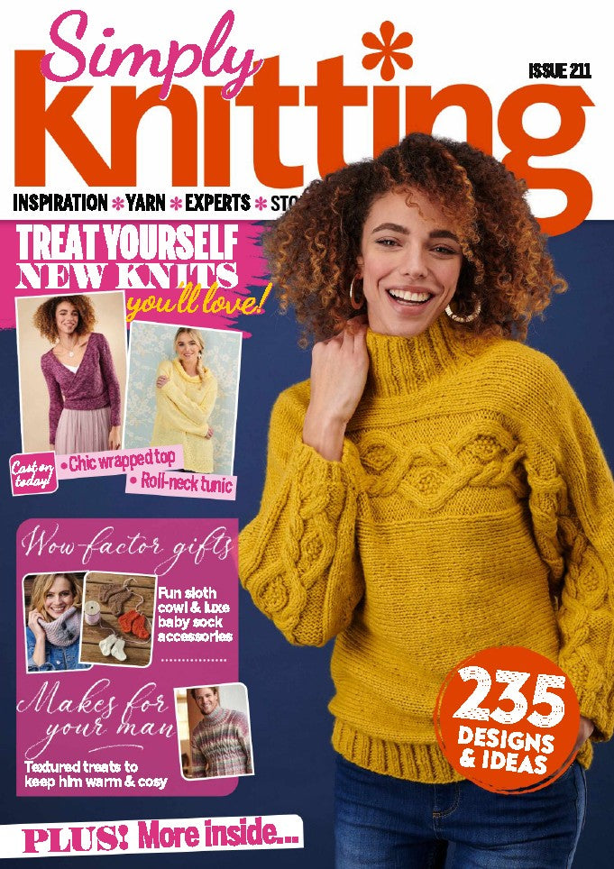 Simply Knitting (2021) Full Year Collection (12 Issues)