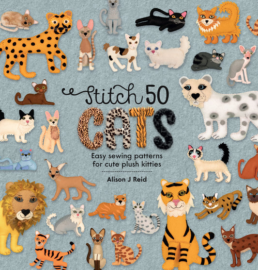 Stitch 50 Cats - Alison J Reid