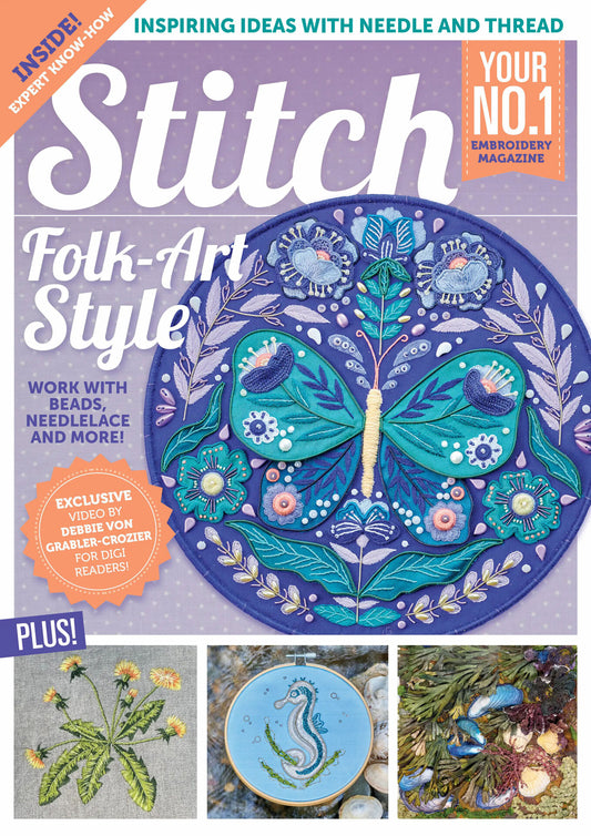 Stitch Folk-Art Style Issue 150 (2024) August-September