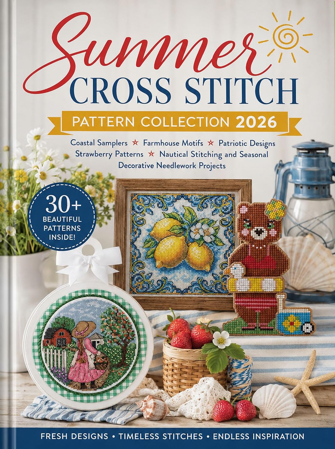 Summer Cross Stitch Pattern Collection 2026