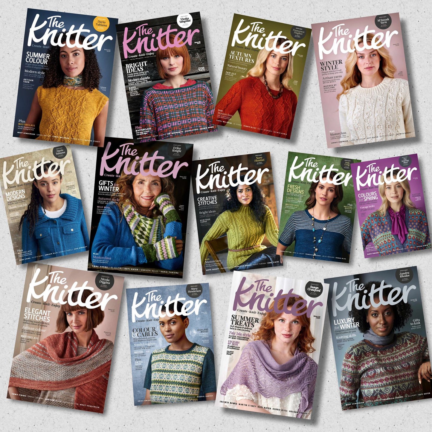 The Knitter (2021) Full Year Collection (13 Issues)