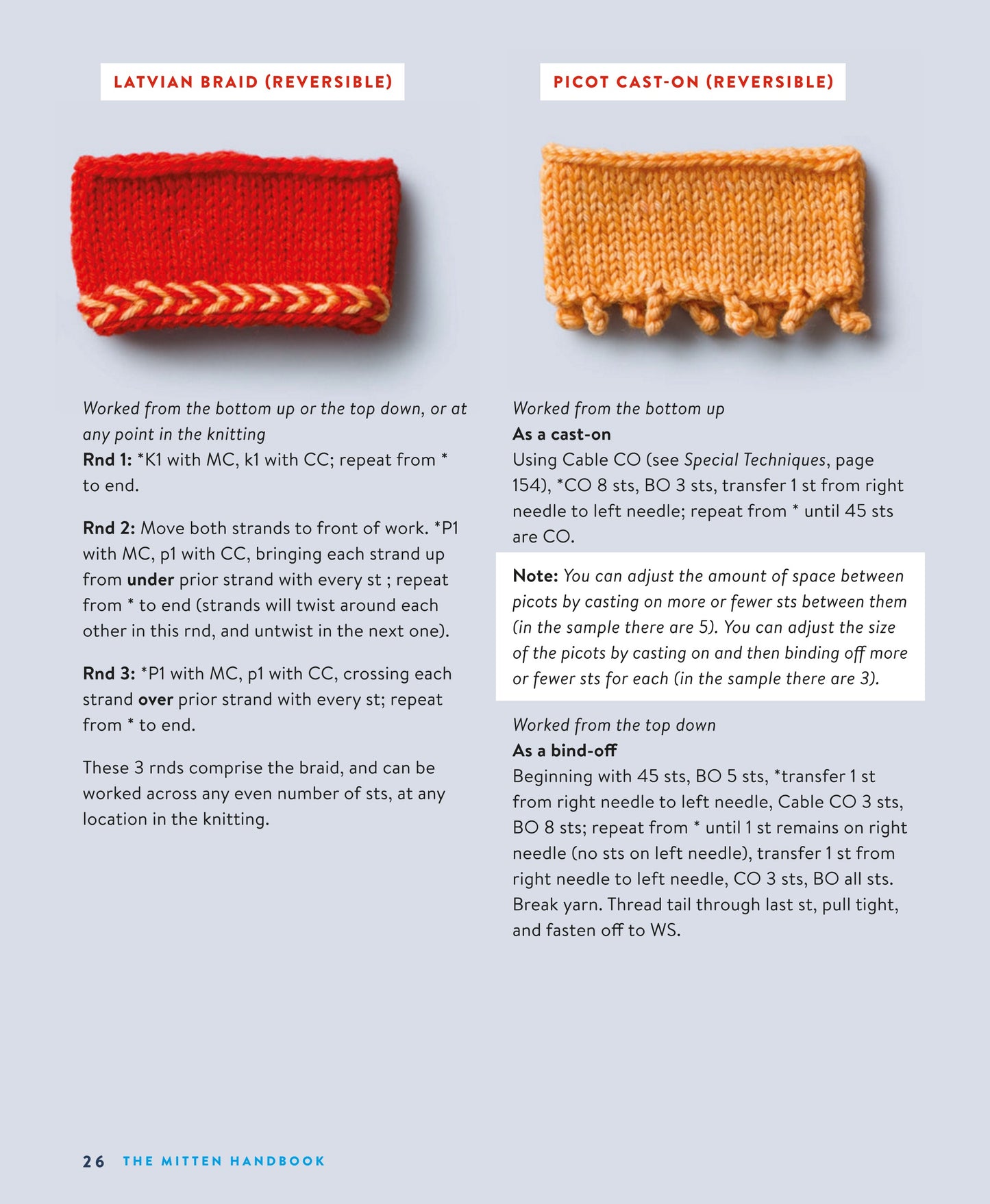 The Mitten Handbook Knitting Recipes to Make Your Own (Mary Scott Huff)