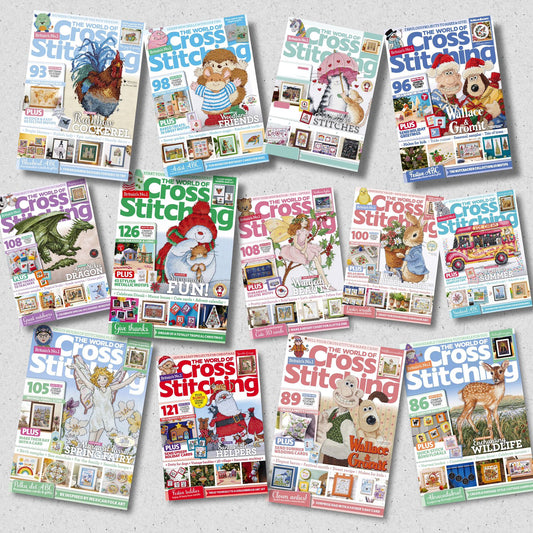 The World of Cross Stitching (2021) Full Year Collection (13 Issues)