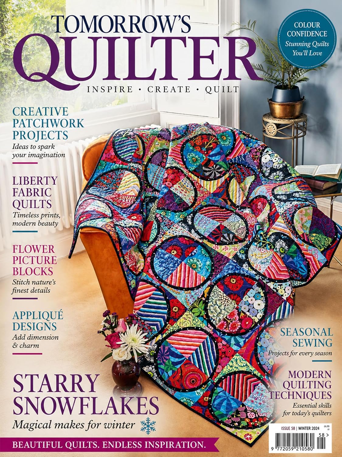 Tomorrow's Quilter Creative - Patchwork Projects, Liberty Fabric Quilts, Flower Picture Blocks