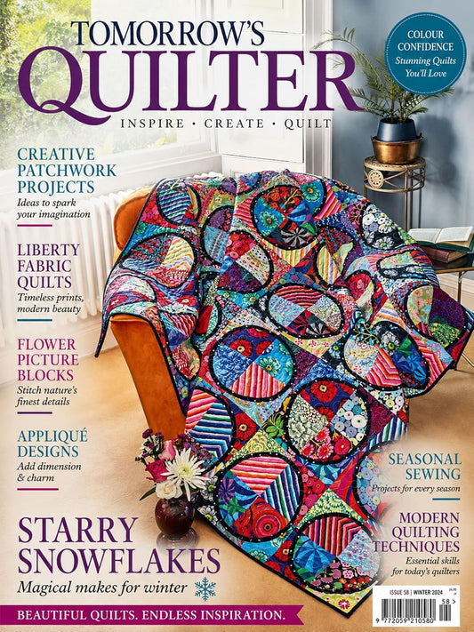 Tomorrow's Quilter Creative - Patchwork Projects, Liberty Fabric Quilts, Flower Picture Blocks