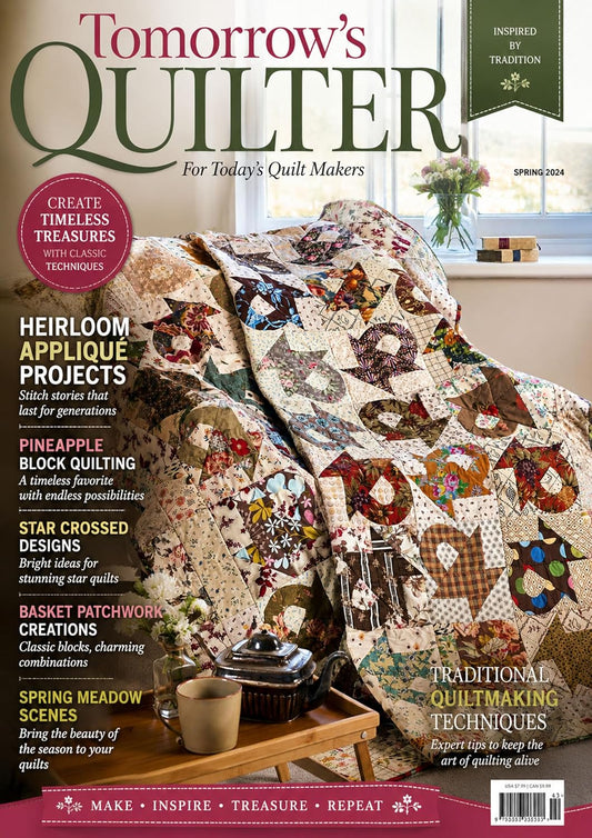 Tomorrow's Quilter Magazine - Heirloom Applique Projects