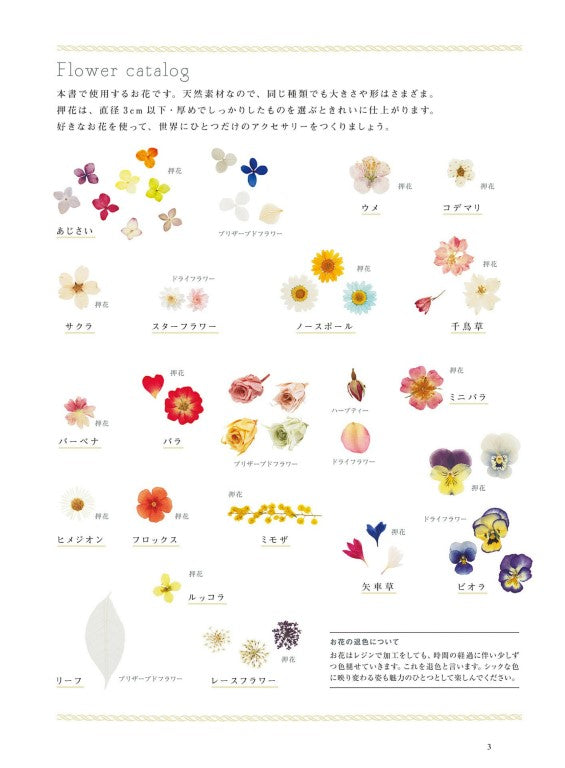 Real Flower UV Resin Accessory (Heart Warming Series) (2016)