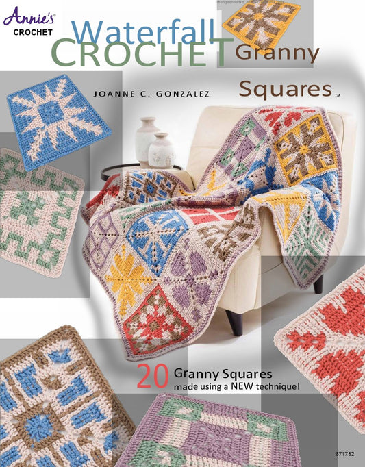 Waterfall Crochet Granny Squares by Joanne Gonzales (2020)