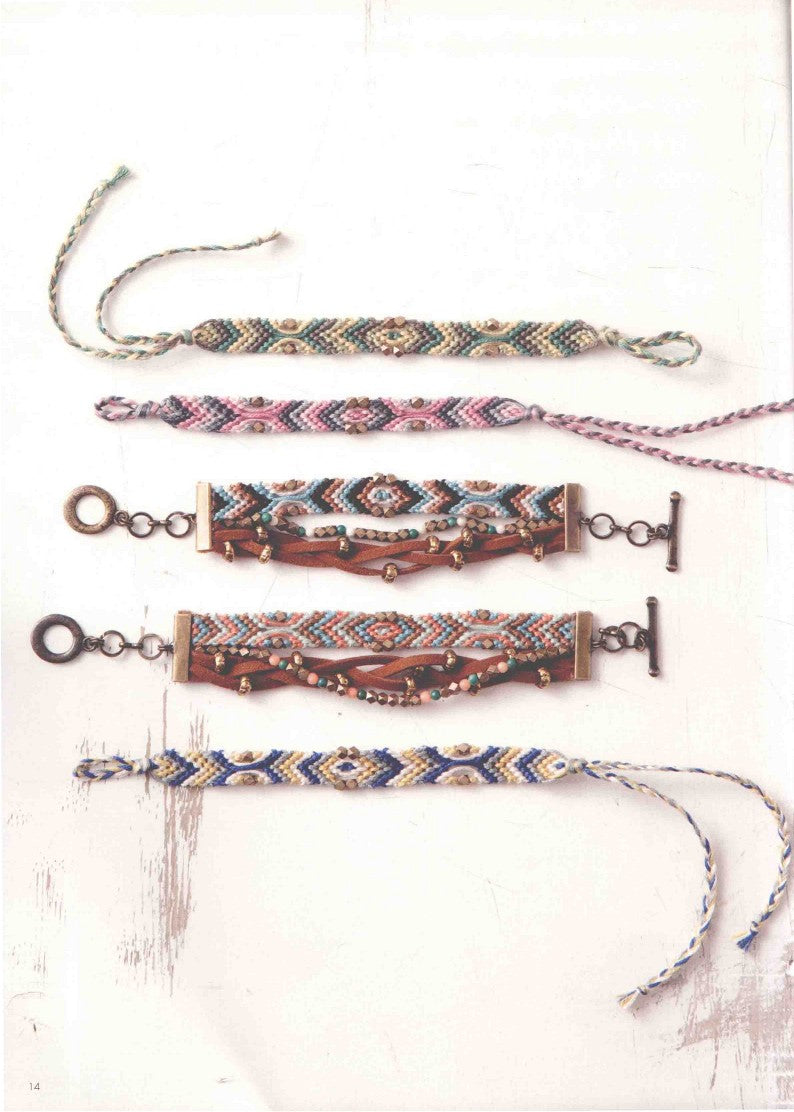 Fashionable Beaded Bracelet Weaving (Keiko Sakamoto) (2015) (CHINESE)