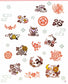 Japanese Eraser Stamp Design Collection (Lady Boutique Series No.3650)