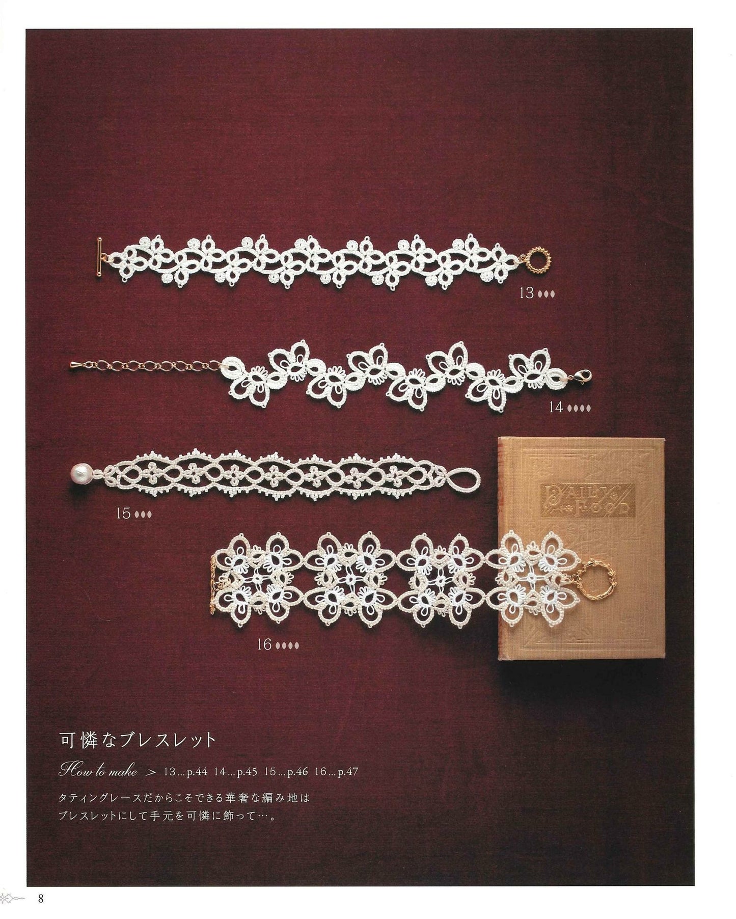 Classical Accessories for Tatting Lace