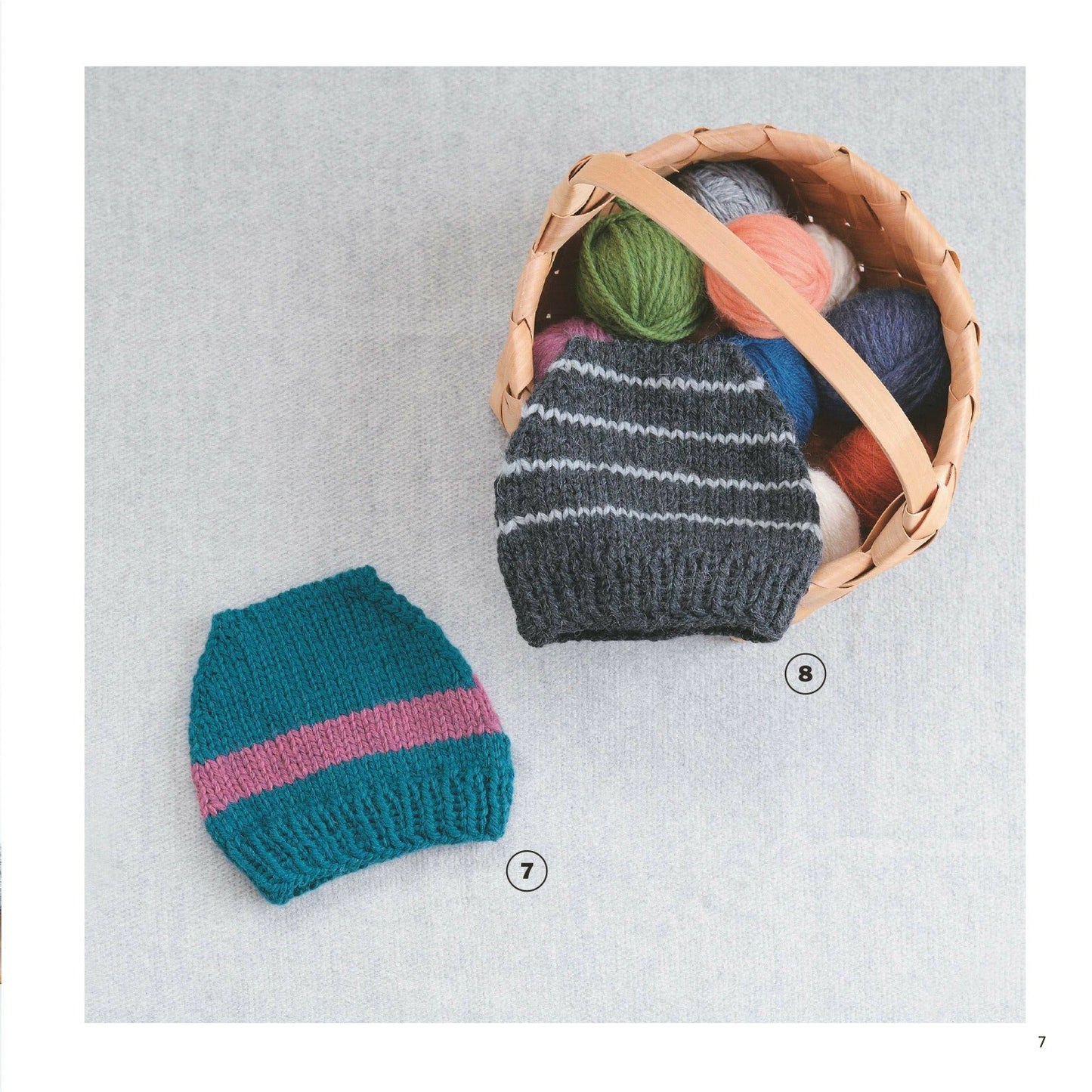 Hand-Knitted Hat That Can be Knitted Easily