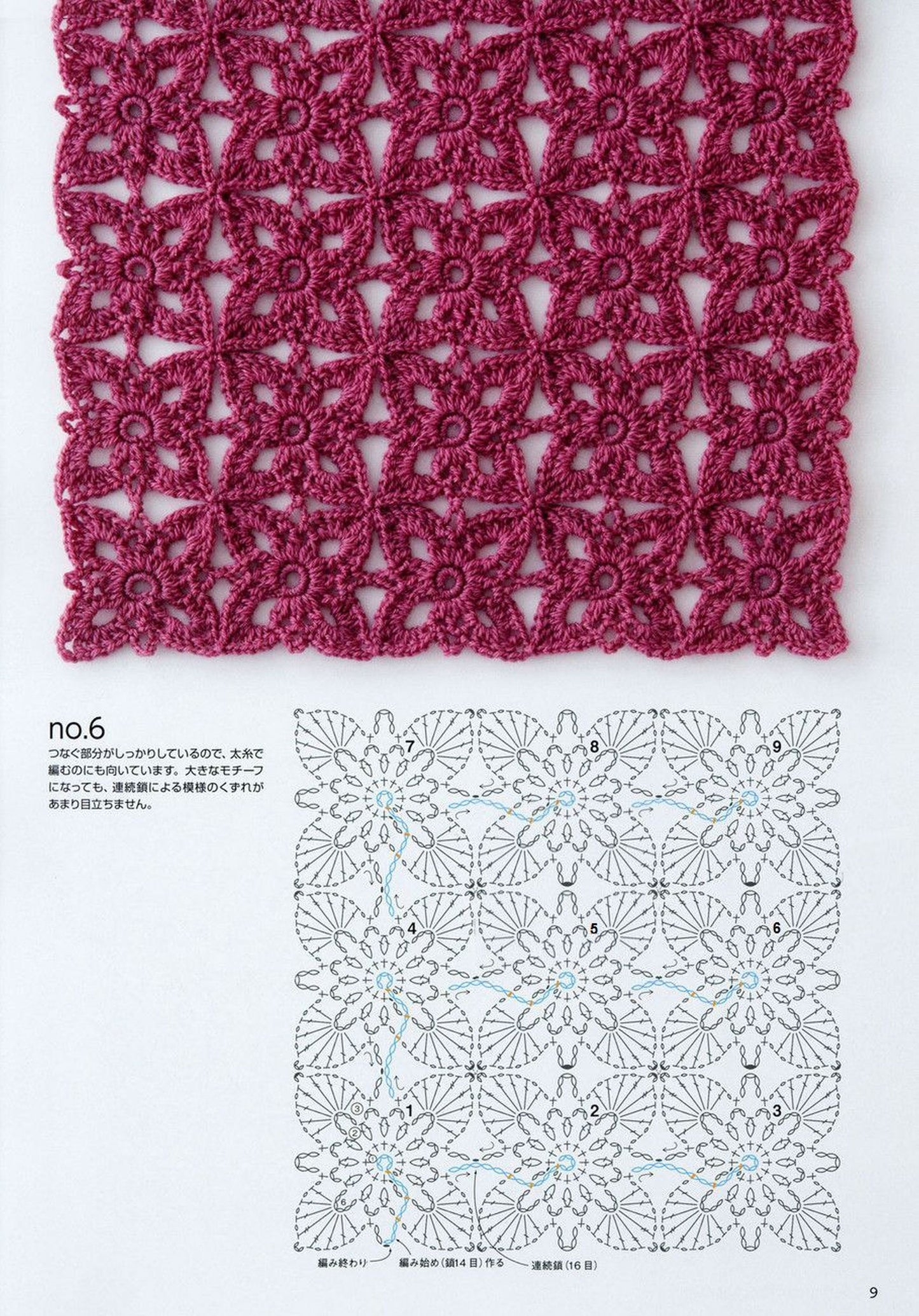 Continuous Crochet Motifs