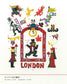 Easy! Cute London, England Embroidery 500