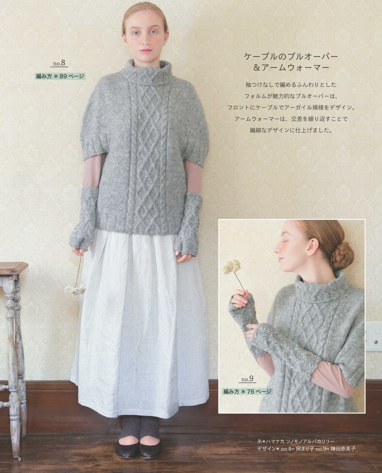 Aran Pattern Knit that I Want to Wear Now