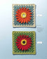 3D Crochet Flower Motif Pattern