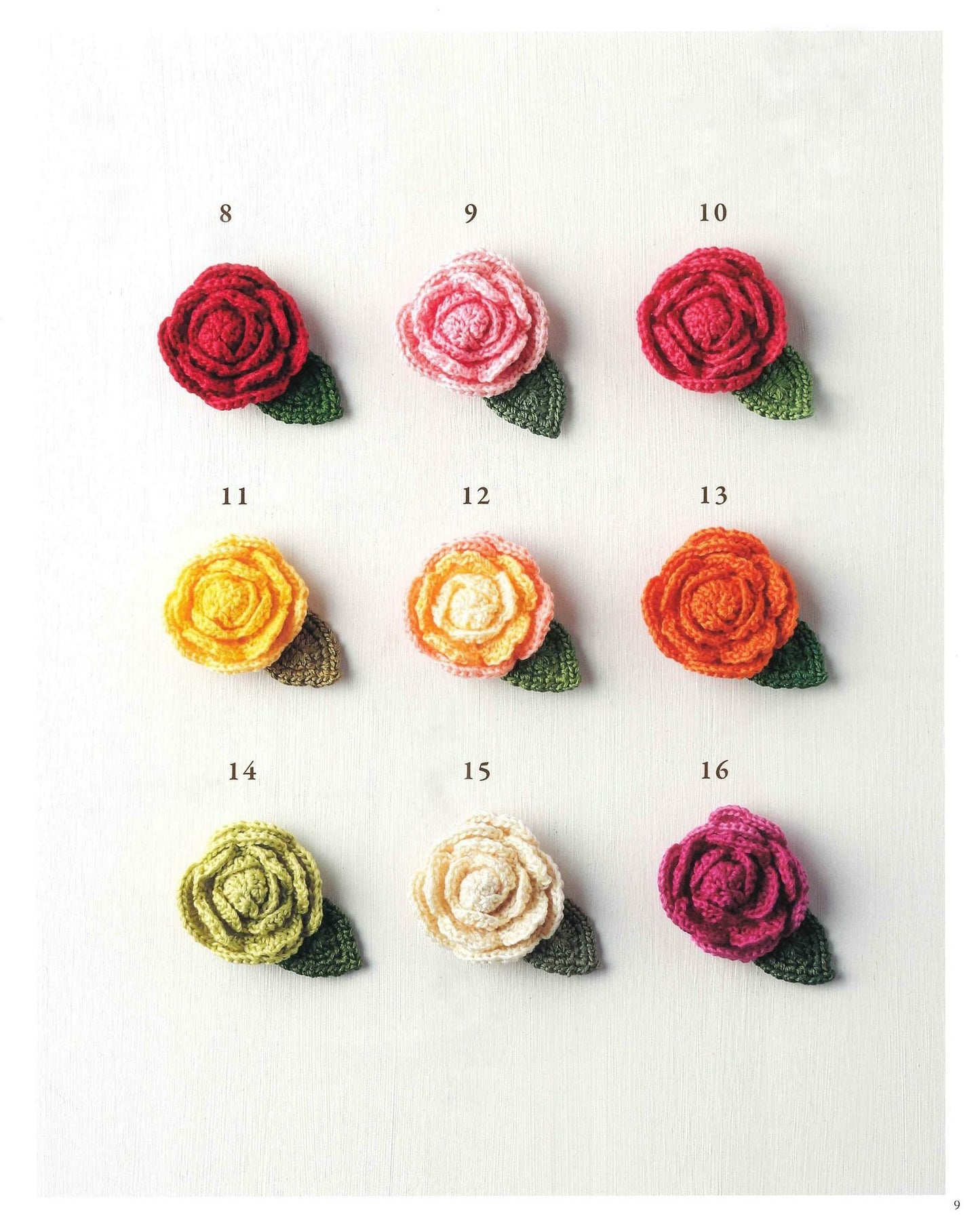 Best Selection of Crochet Roses Motif, Accessory and Bags