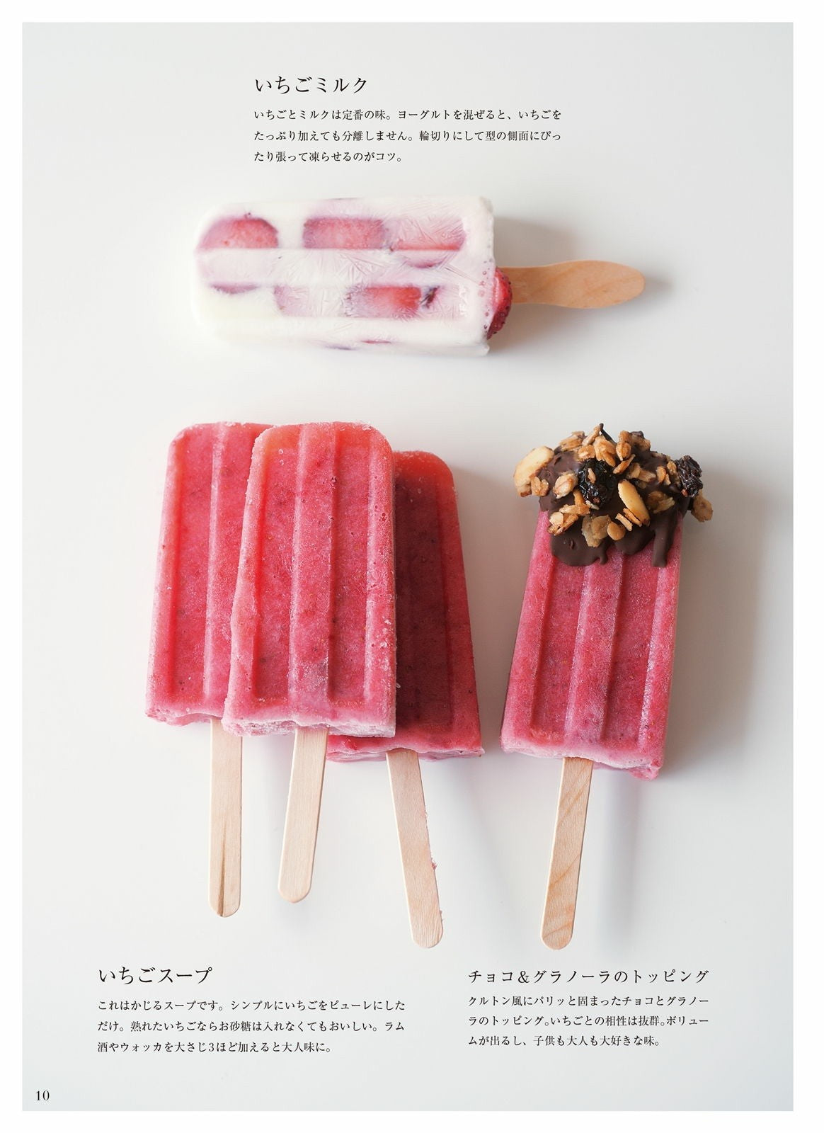 Delicious Ice Cream Desserts by Rika Fukuda