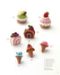 Knitting with Embroidery Thread Miniature Sweets & Food