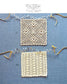 The First Small Lace Miscellaneous Goods Knitted with Emmy Grande Herbs