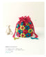 Select Collection Crochet Pouch Flower & Fruit