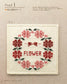 Knitted Motif Best Pattern 130 Flower, British, Nordic (applemints)